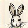 Símbolo cruelty-free desenhado à mão