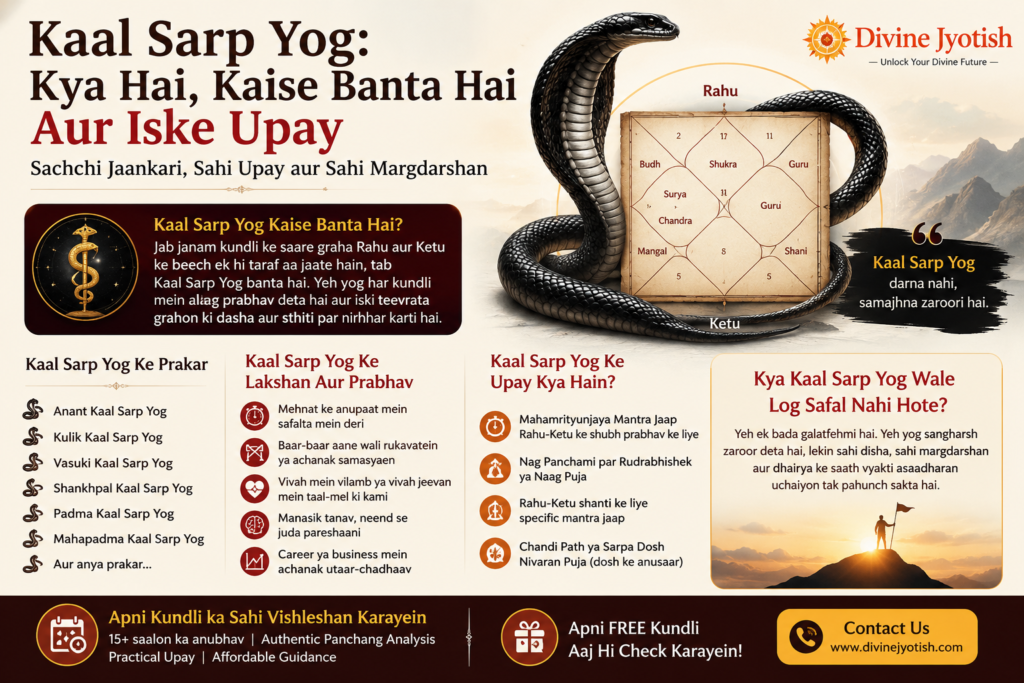 Kaal Sarp Yog Kya Hai? Jaaniye Iske Baare Mein Poori Jaankari